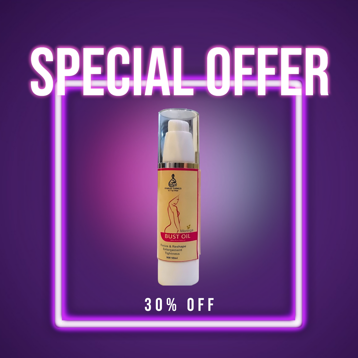 Breast Oil – Natural Bust Oil
